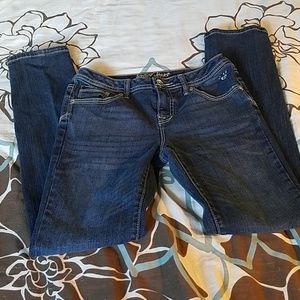 Justice straight leg jeans
